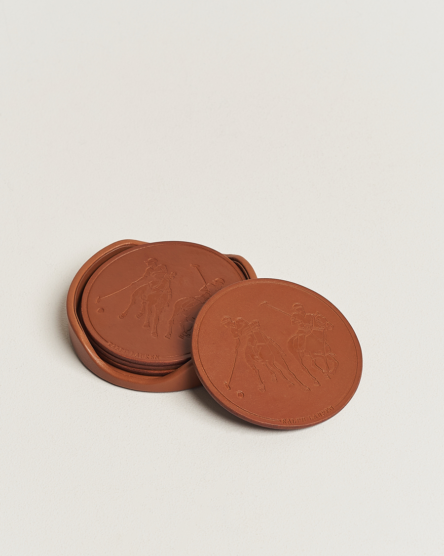 Men | Home | Ralph Lauren Home | Garrett Leather Coaster Set