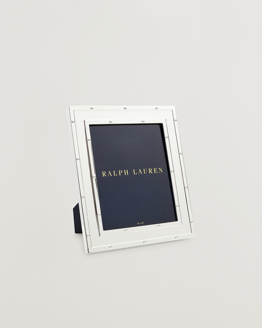 Men | Home | Ralph Lauren Home | Bleeker 20x25 Photo Frame Silver