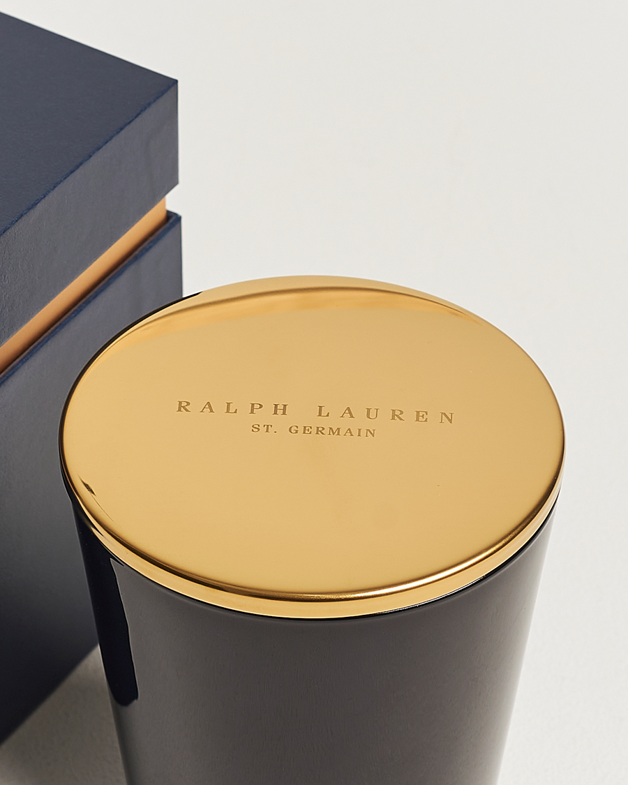 Men | Ralph Lauren Home St Germain Single Wick Candle Navy/Gold | Ralph Lauren Home | St Germain Single Wick Candle Navy/Gold