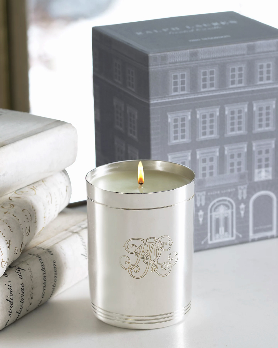 Men | Ralph Lauren Home 888 Madison Flagship Single Wick Candle Silver | Ralph Lauren Home | 888 Madison Flagship Single Wick Candle Silver