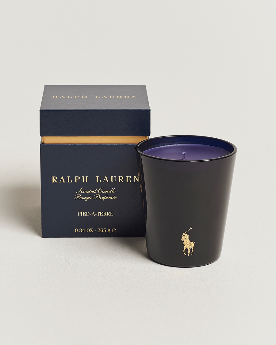 Men | Ralph Lauren Home Pied A Terre Single Wick Candle Navy/Gold | Ralph Lauren Home | Pied A Terre Single Wick Candle Navy/Gold