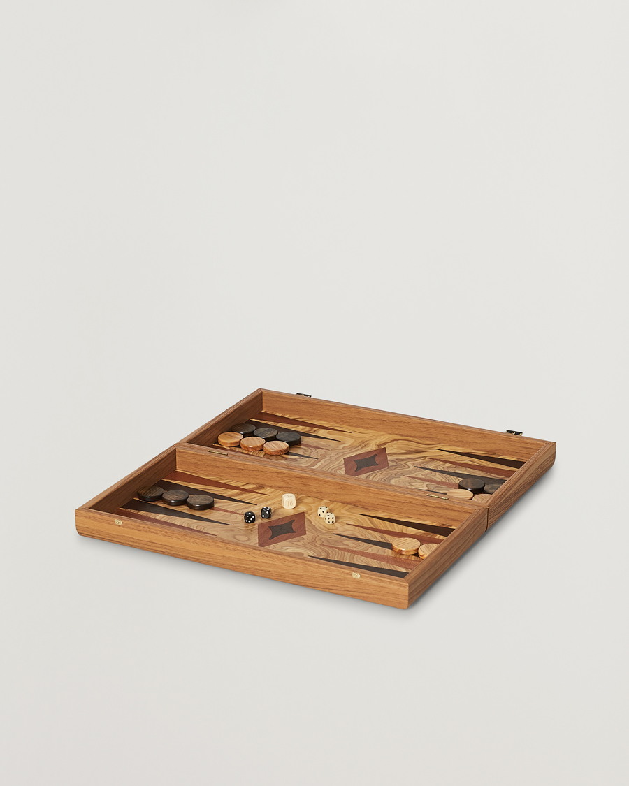 Men | Games | Manopoulos | Olive Burl Large Backgammon