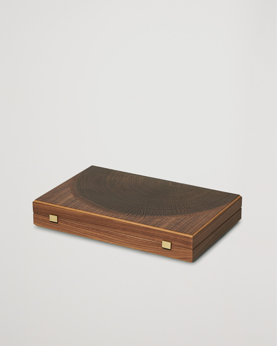 Men | Manopoulos Walnut Natural Tree Large Backgammon | Manopoulos | Walnut Natural Tree Large Backgammon