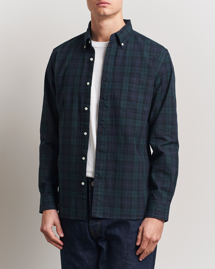 Men | Shirts | BEAMS PLUS | Button Down Shirt Black Watch Check