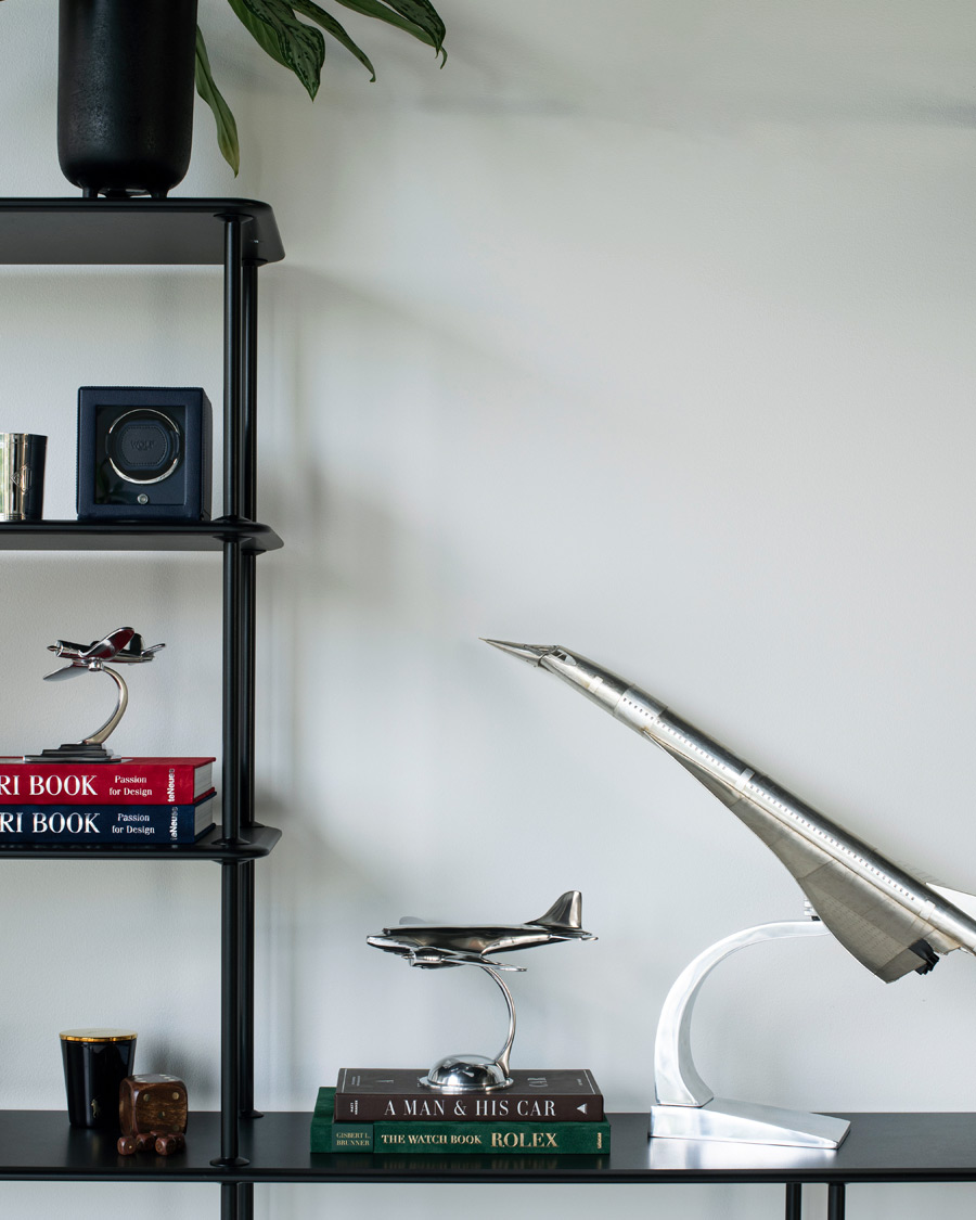 Men | Decoration | Authentic Models | Desktop DC-3 Airplane Silver