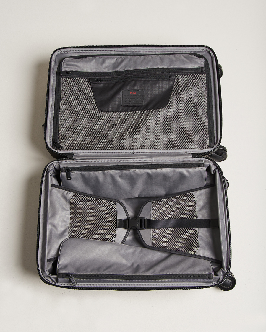 Men | Bags | TUMI | International Dual Access 4 Wheeled Carry-On Black