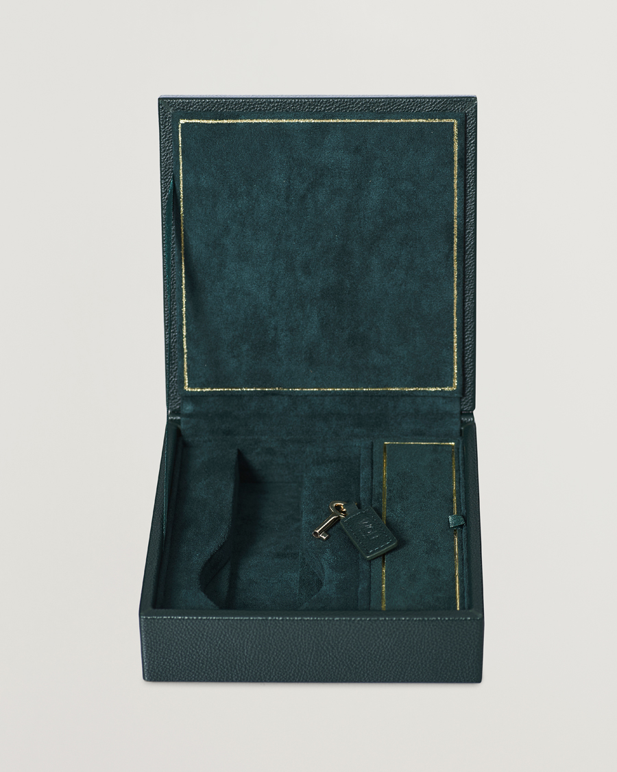 Men | Watch winders & boxes | WOLF | British Racing Green Double Watch Winder