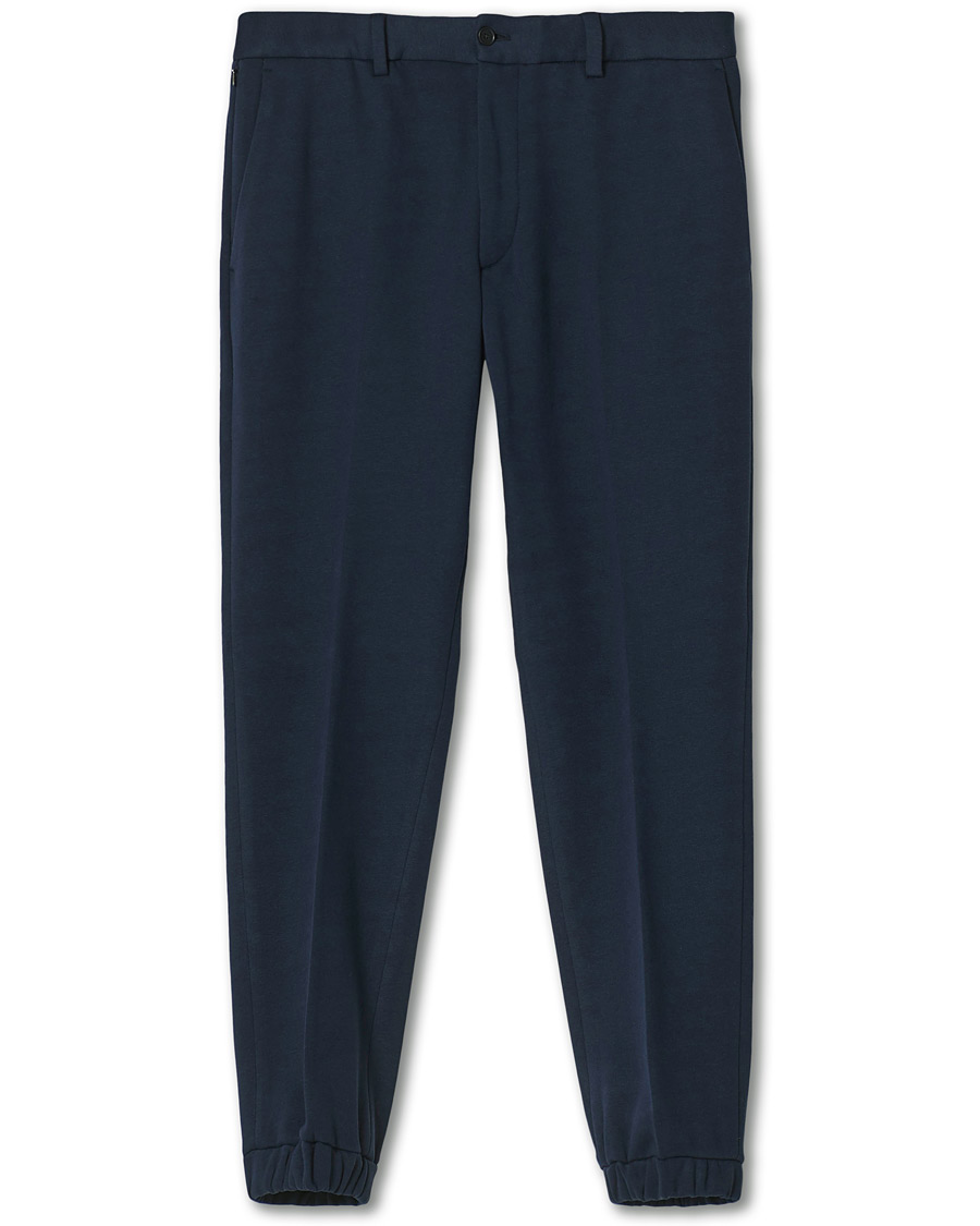 Men | Trousers | Briglia 1949 | Active Jersey Dress Sweatpants Navy