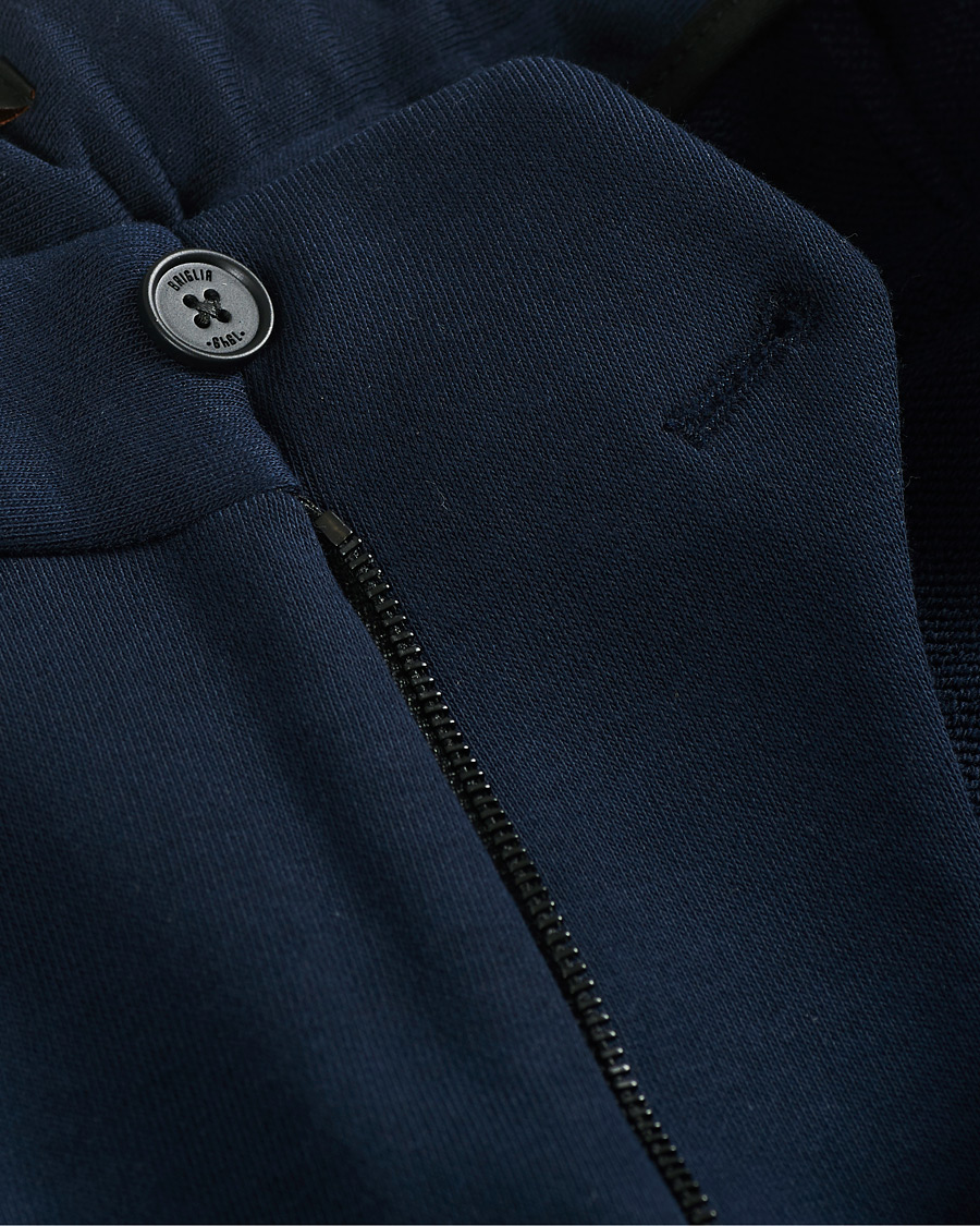 Men | Trousers | Briglia 1949 | Active Jersey Dress Sweatpants Navy