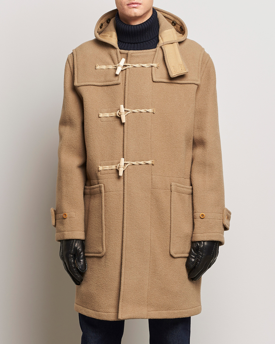 Men | Coats & Jackets | Gloverall | 575 Monty Original Duffle Coat Camel