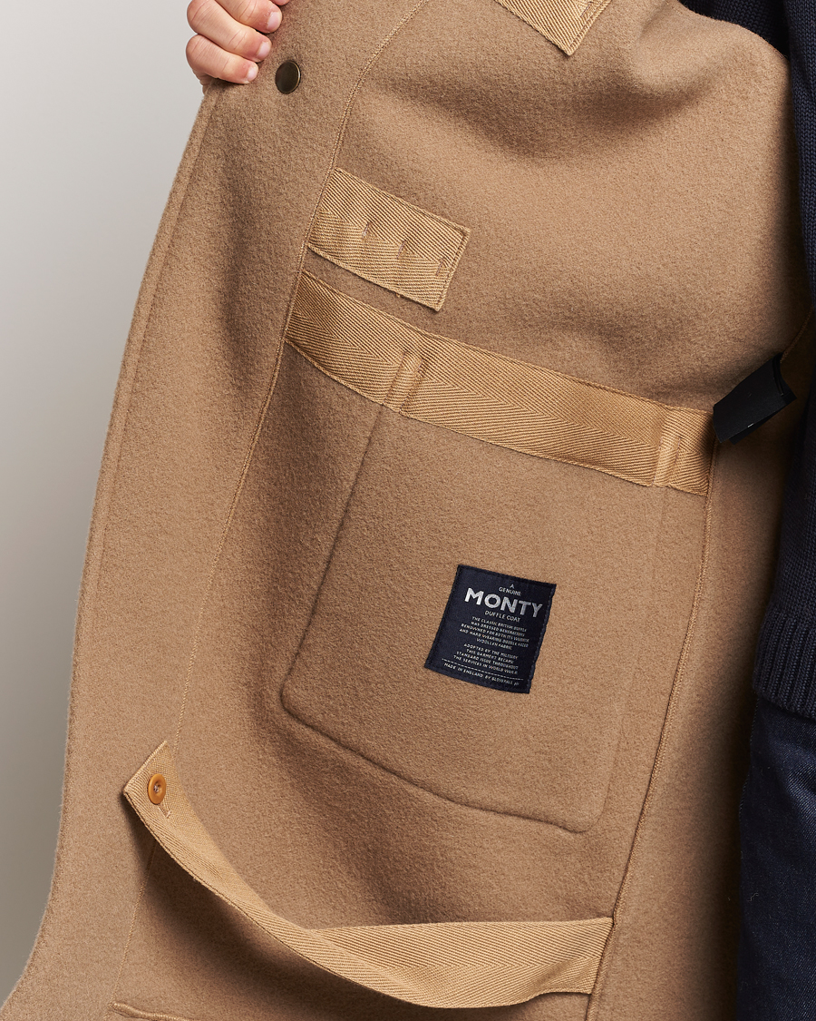Men | Coats & Jackets | Gloverall | 575 Monty Original Duffle Coat Camel
