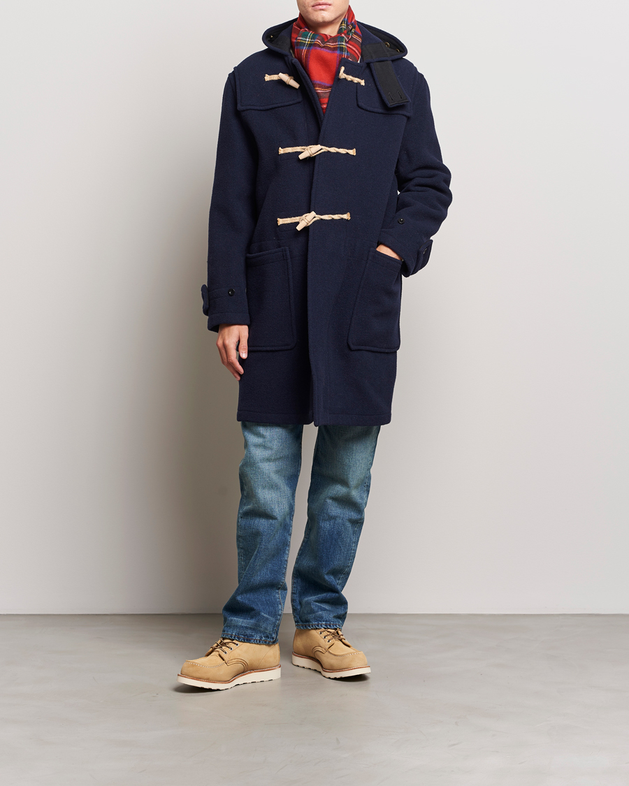 Men | Coats & Jackets | Gloverall | 575 Monty Original Duffle Coat Navy
