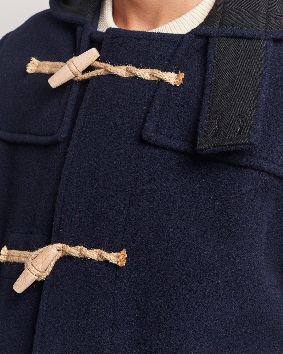 Men | Coats & Jackets | Gloverall | 575 Monty Original Duffle Coat Navy