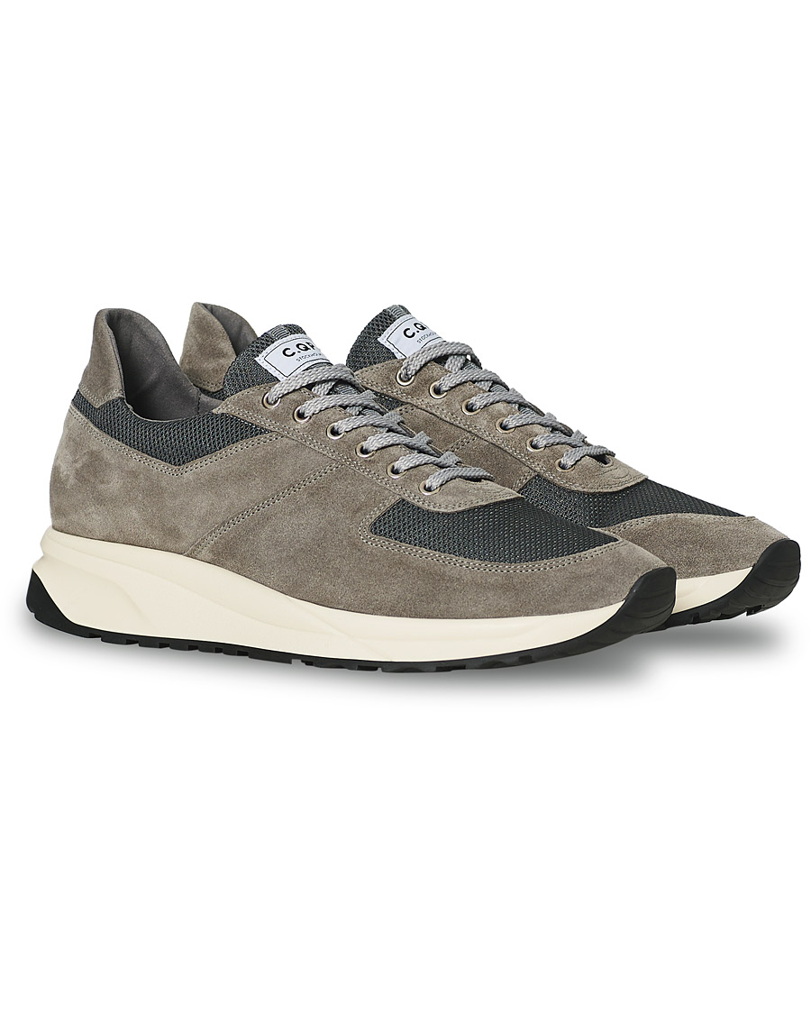 Men | C.QP Stride Suede/Nylon Runner Granit | CQP | C.QP Stride Suede/Nylon Runner Granit