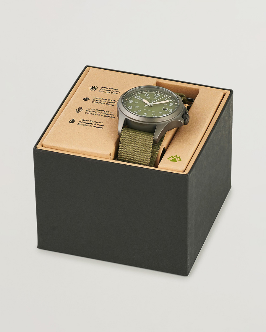 Men | Timex Field Post Solar Watch 41mm Green Dial | Timex | Field Post Solar Watch 41mm Green Dial