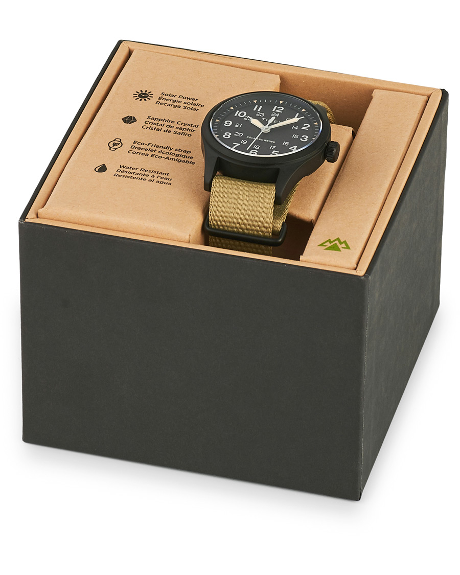 Men | Timex Field Post Solar Watch 36mm Green/Black | Timex | Field Post Solar Watch 36mm Green/Black