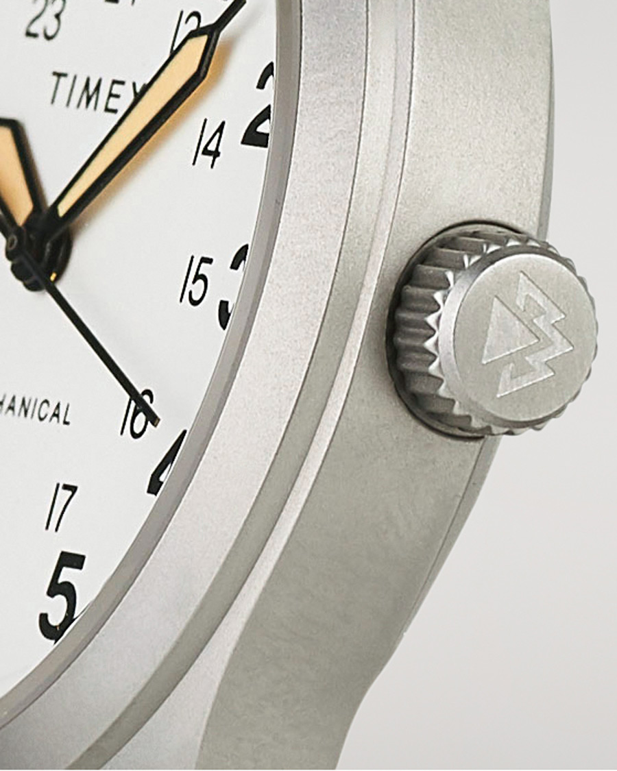 Men | Timex Field Post Mechanical Watch 38mm White Dial | Timex | Field Post Mechanical Watch 38mm White Dial