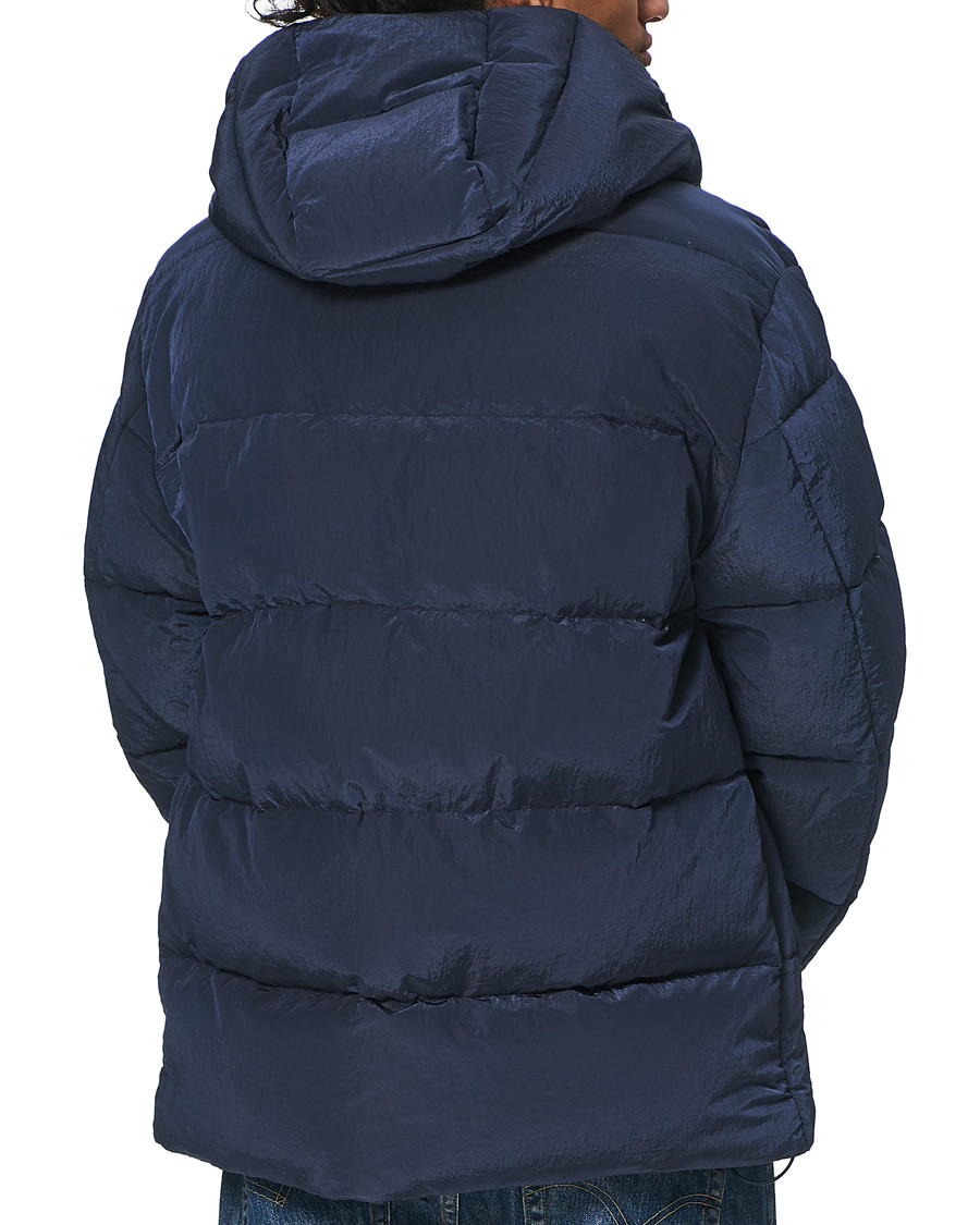 Men | Coats & Jackets | Holubar | M103 Deep Powder Puffer Jacket Dark Blue