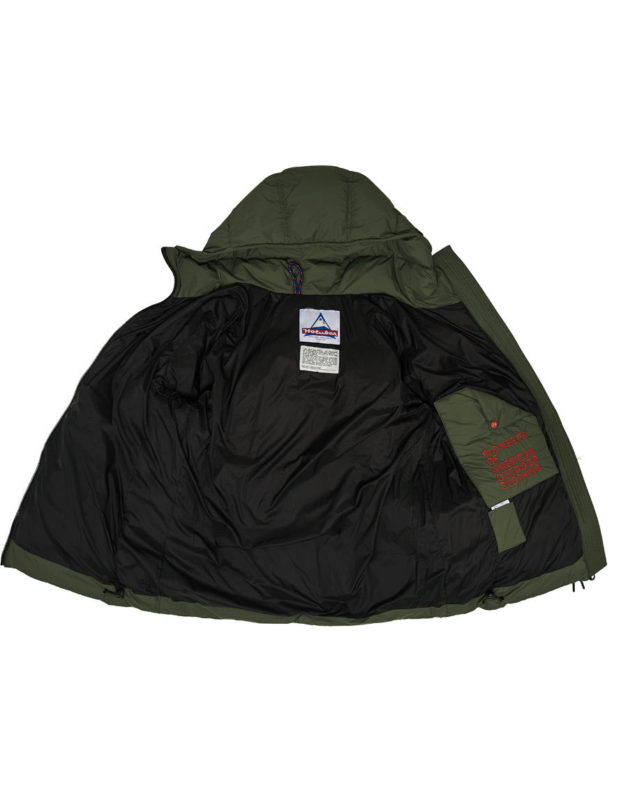 Men | Coats & Jackets | Holubar | M126 New Mustang Hooded Jacket Forest