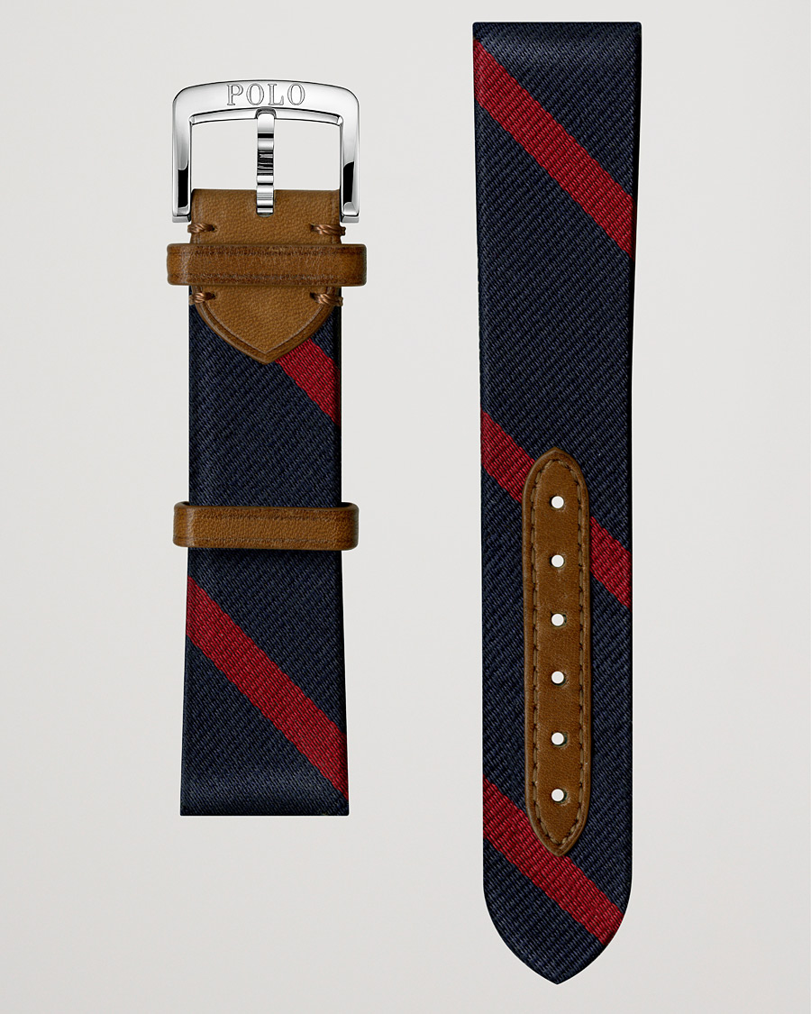 Men | Polo Ralph Lauren Sporting Silk Strap Navy/Red | Polo Ralph Lauren | Sporting Silk Strap Navy/Red