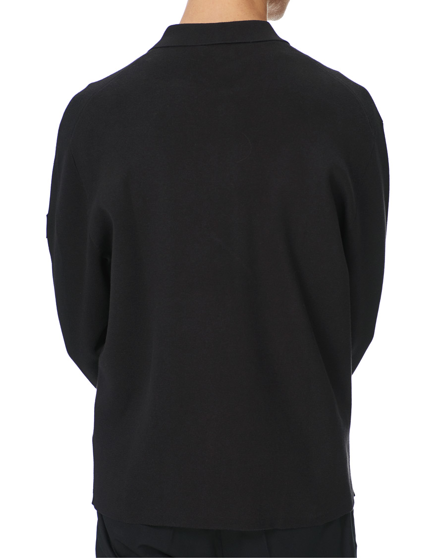 Men | Sweaters & Knitwear | Calvin Klein | Punto Milano Full Zip Cardigan Black