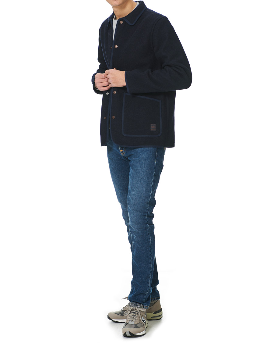Men | Jeans | Nudie Jeans | Lean Dean Stretch Jeans Ivy Navy