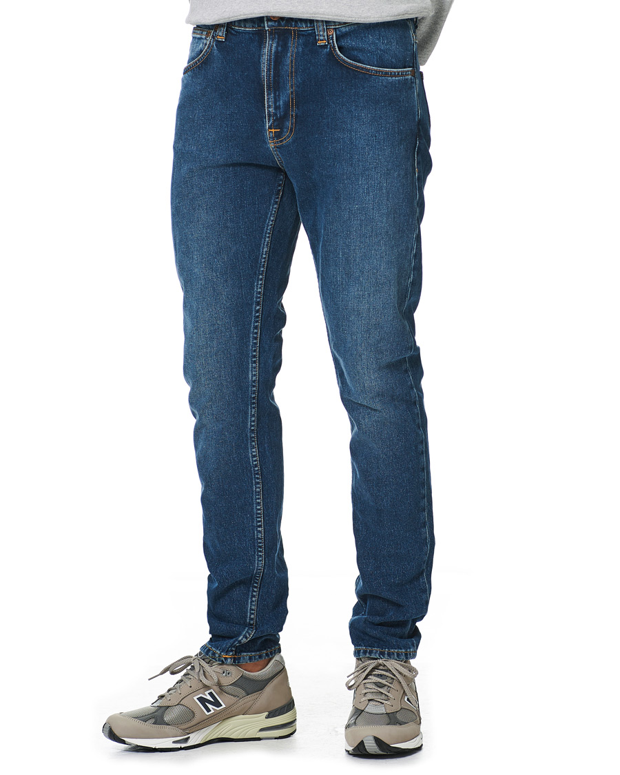 Men | Jeans | Nudie Jeans | Lean Dean Stretch Jeans Ivy Navy