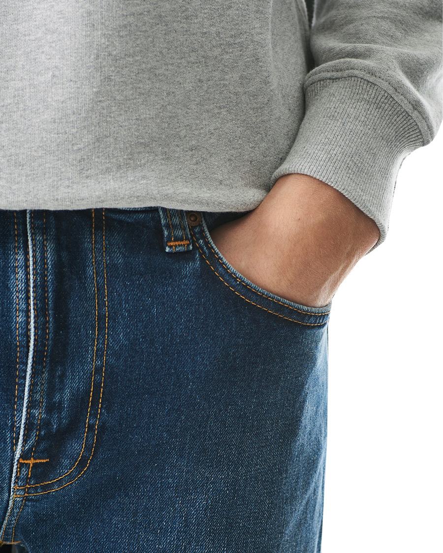 Men | Jeans | Nudie Jeans | Lean Dean Stretch Jeans Ivy Navy