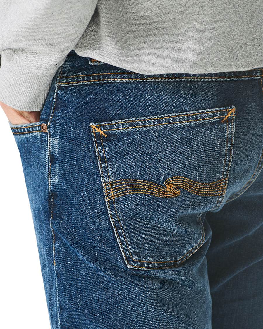 Men | Jeans | Nudie Jeans | Lean Dean Stretch Jeans Ivy Navy