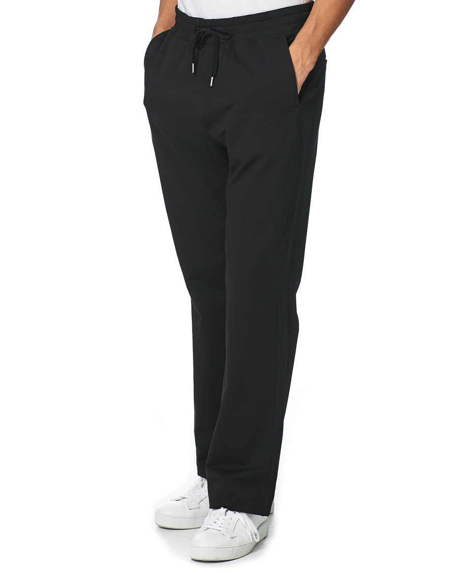 Men | Trousers | Tiger of Sweden | Cortes Organic Cotton Sweatpants Black