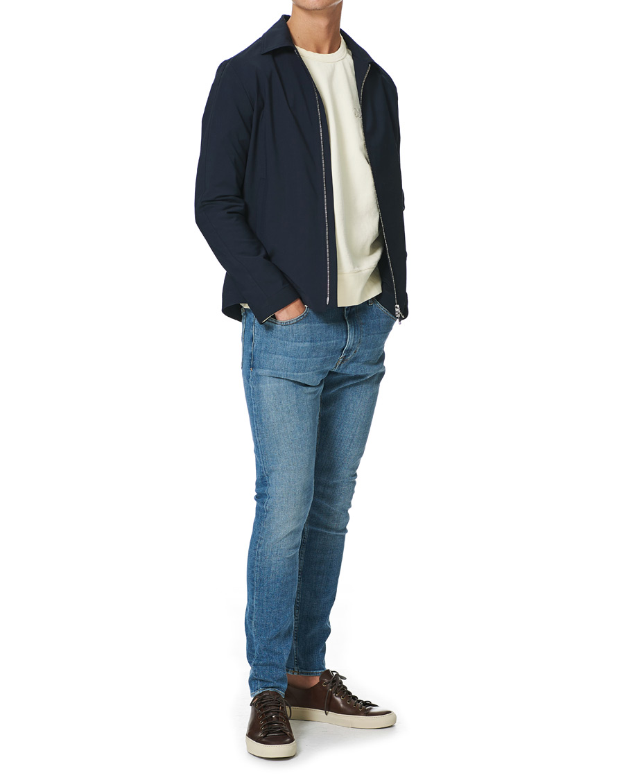 Men | Jeans | Tiger of Sweden | Evolve Cotton Jeans Medium Blue