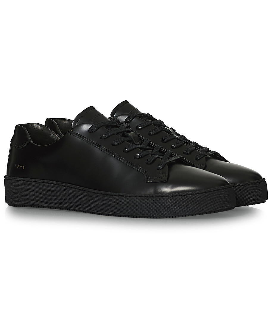 Men | Tiger of Sweden Salas Leather Sneaker Black | Tiger of Sweden | Salas Leather Sneaker Black