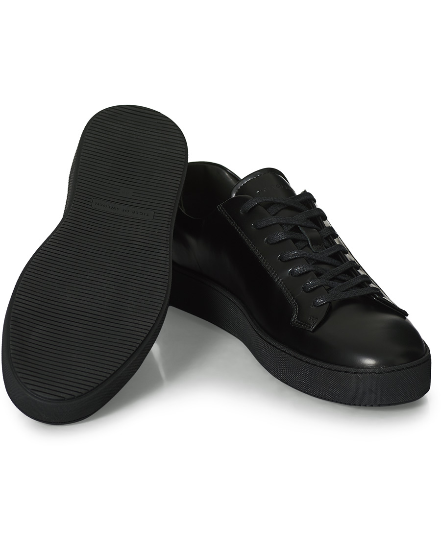 Men | Tiger of Sweden Salas Leather Sneaker Black | Tiger of Sweden | Salas Leather Sneaker Black