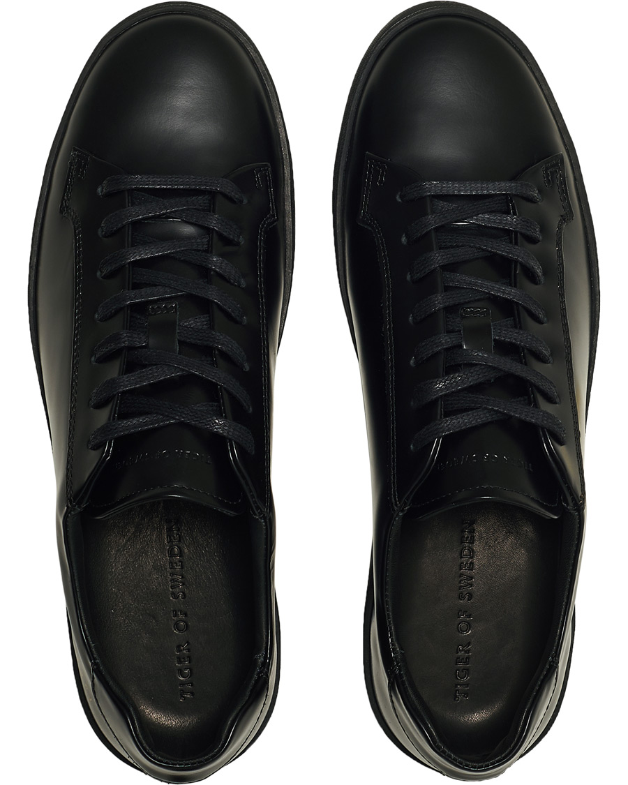 Men | Tiger of Sweden Salas Leather Sneaker Black | Tiger of Sweden | Salas Leather Sneaker Black