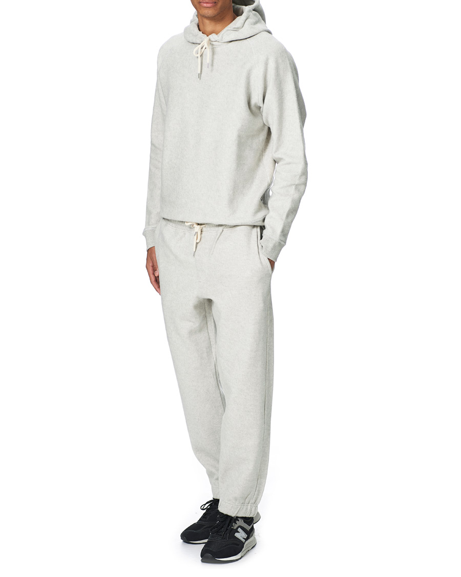 Men | Trousers | NN07 | Fred Cotton Fleece Sweatpants Light Grey
