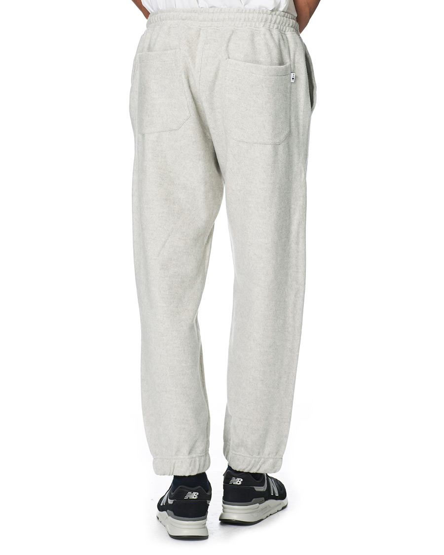Men | Trousers | NN07 | Fred Cotton Fleece Sweatpants Light Grey