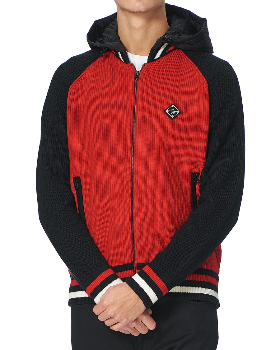 Men | Coats & Jackets | J.Lindeberg | Bob Merino Wool Knitted Jacket Black