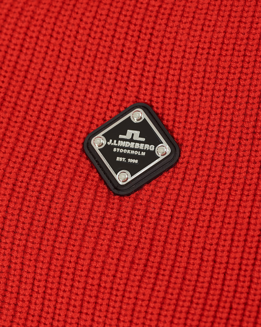 Men | Coats & Jackets | J.Lindeberg | Bob Merino Wool Knitted Jacket Black