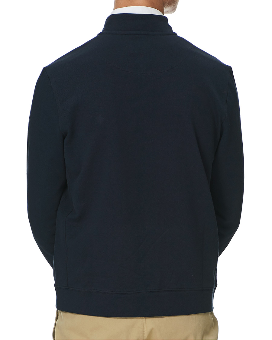 Men | Sweaters & Knitwear | Morris | Nyle Cotton Full Zip Old Blue