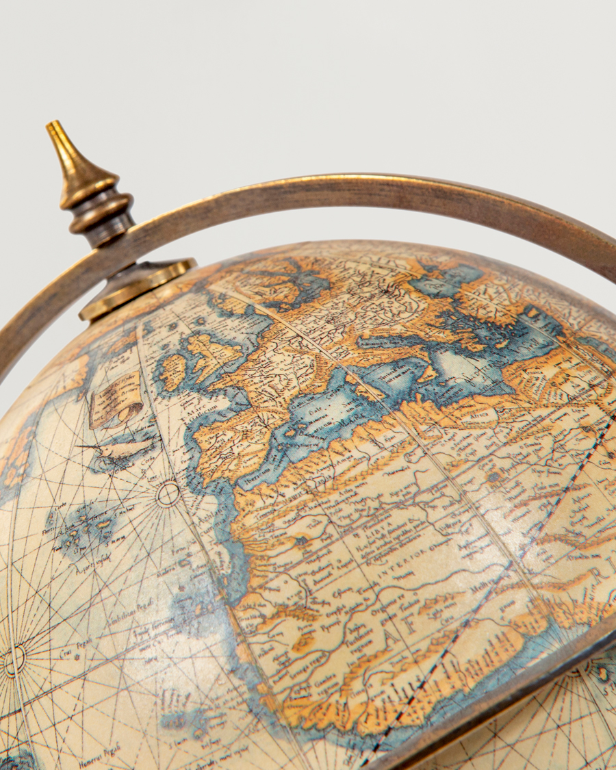 Men | Decoration | Authentic Models | Terrestrial Globe With Compass