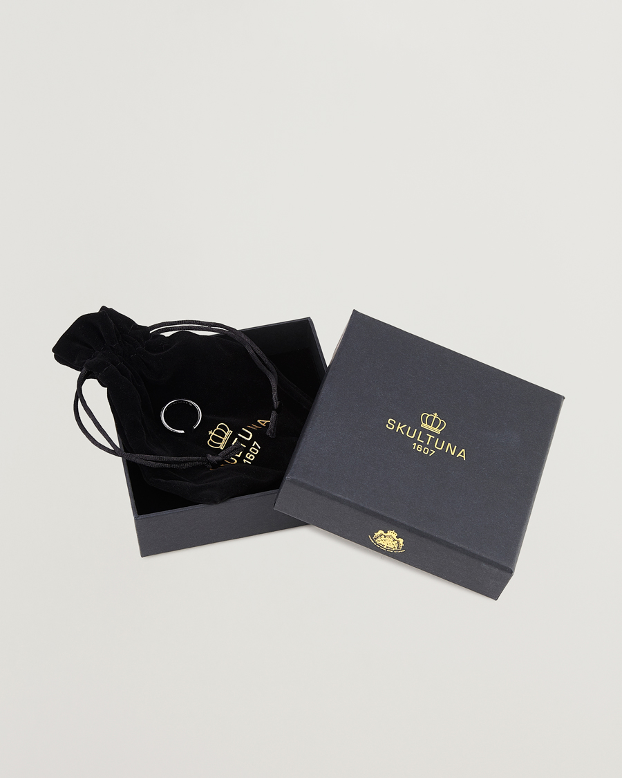 Men | Jewellery | Skultuna | Ribbed Ring Steel