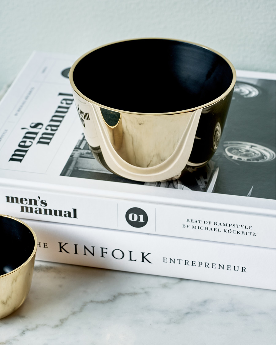 Men | Home | Skultuna | Kolte Bowl Large Brass/Black