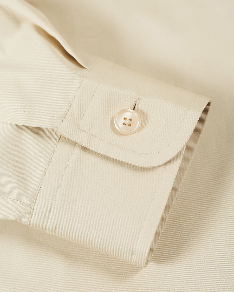 Men | Shirts | Filippa K | Oscar Cotton Shirt Soft Beige