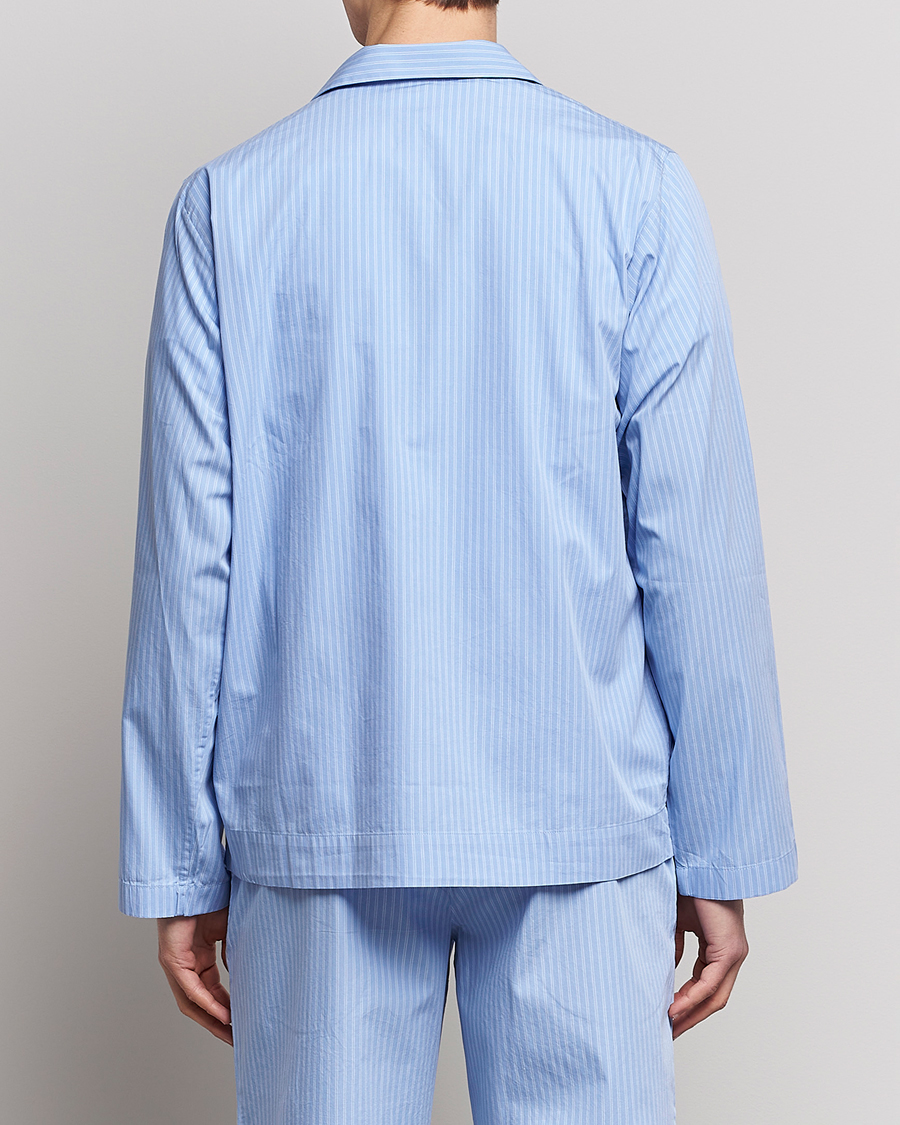 Men | Pyjamas & Robes | Tekla | Poplin Pyjama Shirt Pin Stripes