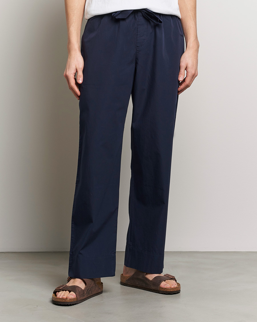 Men | Pyjamas & Robes | Tekla | Poplin Pyjama Pants True Navy