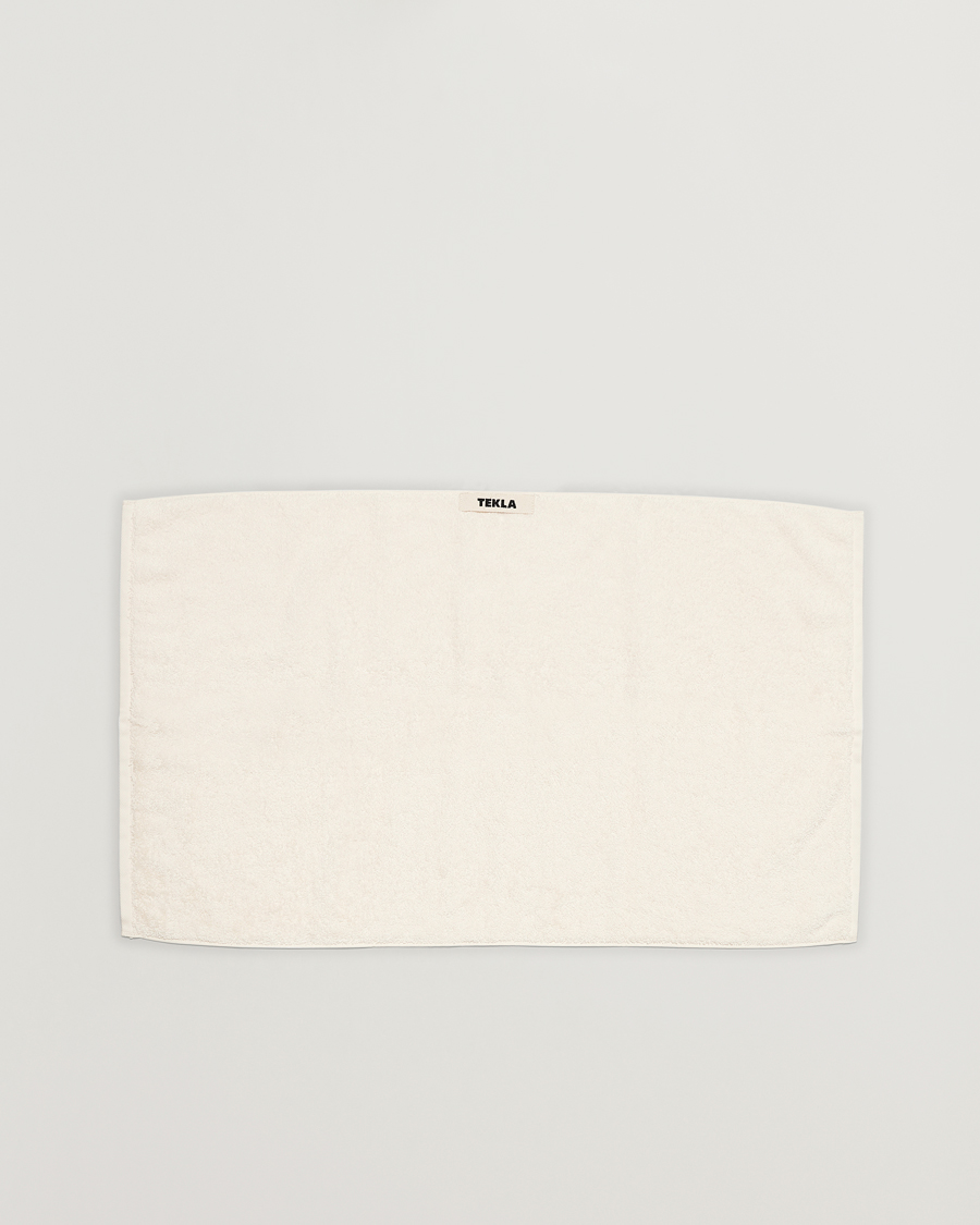 Men | Fabrics | Tekla | Organic Terry Hand Towel Ivory