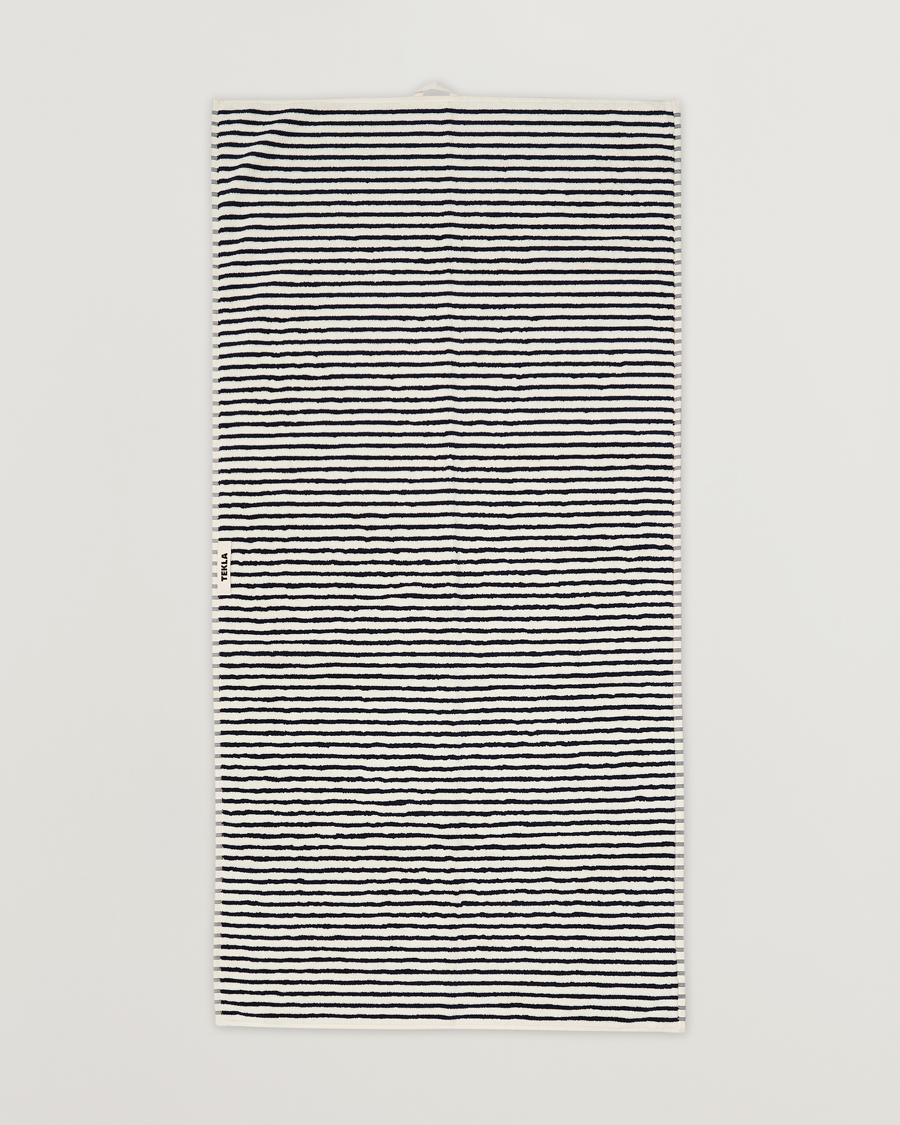 Men | Fabrics | Tekla | Organic Terry Bath Towel Sailor Stripes