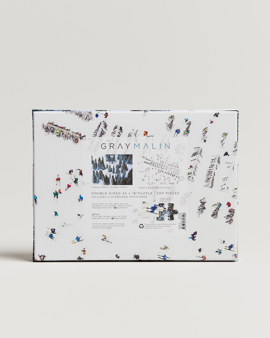 Men | Games | New Mags | Gray Malin-The Snow Two-sided 500 Pieces Puzzle