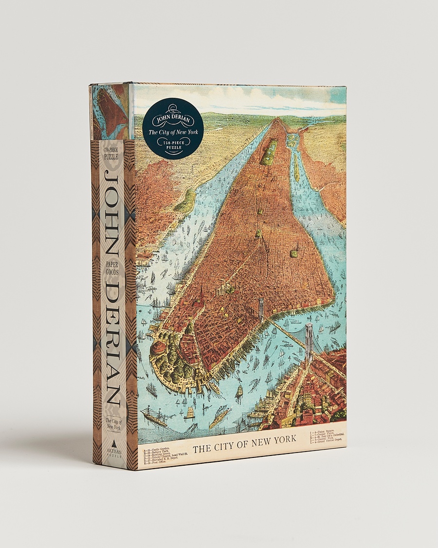 Men | Games | New Mags | John Derian-The City of New York 750 Pieces Puzzle