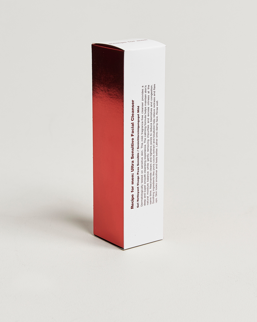 Men | Skincare | Recipe for men | Ultra Sensitive Facial Cleanser 100ml